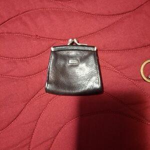 Small fossil change purse